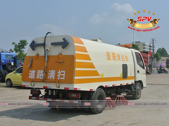 FOTON Road Sweepers (5cbm dustbin + 1cbm water tank)